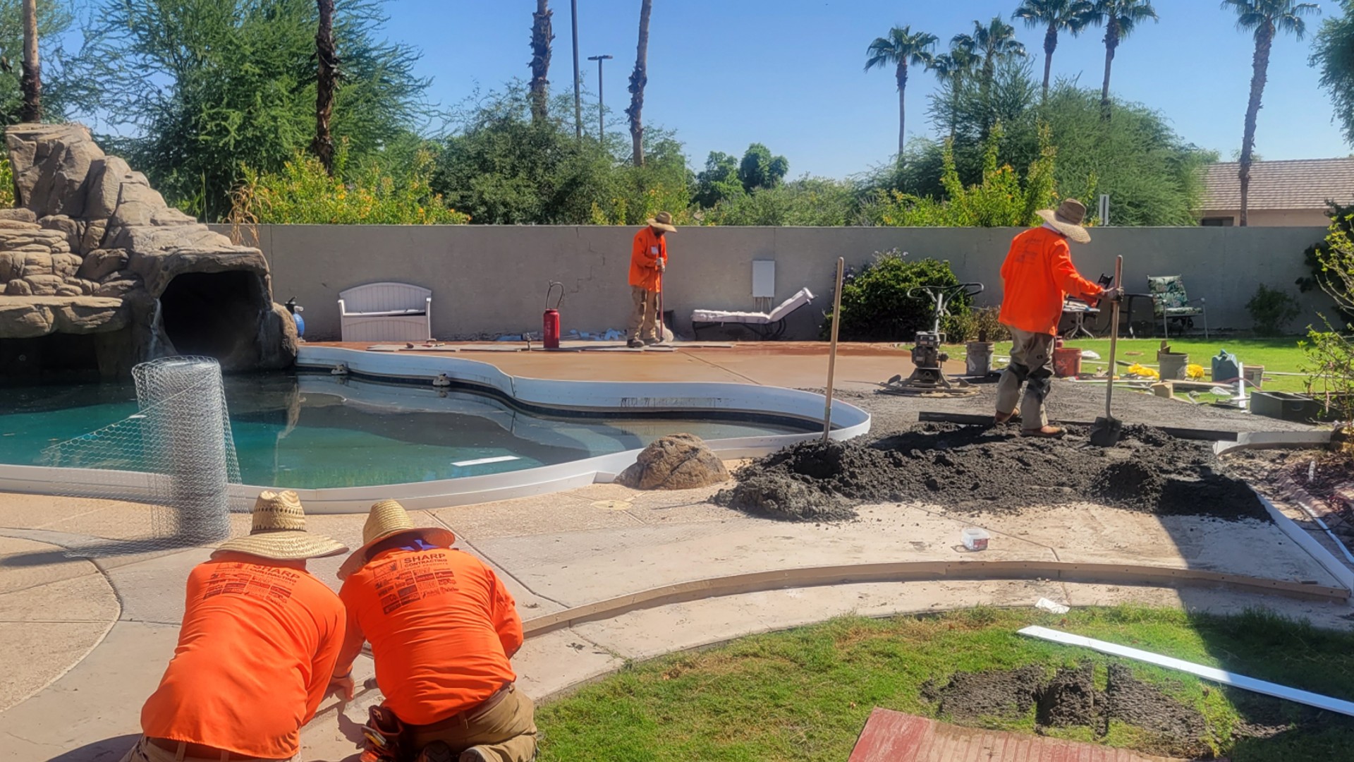 Stamped Concrete Repair